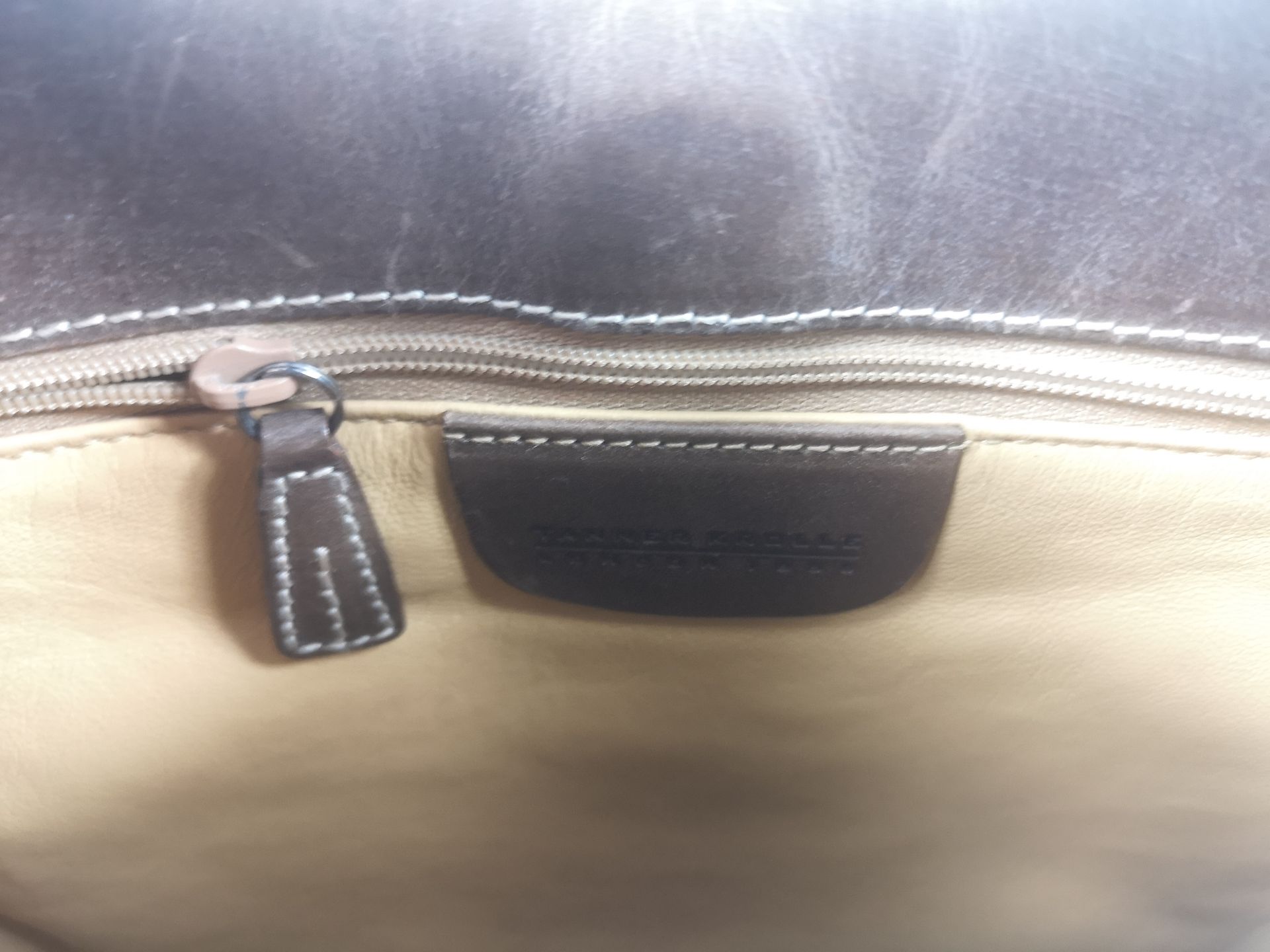 Tanner Krolle leather shoulder bag - Image 4 of 6