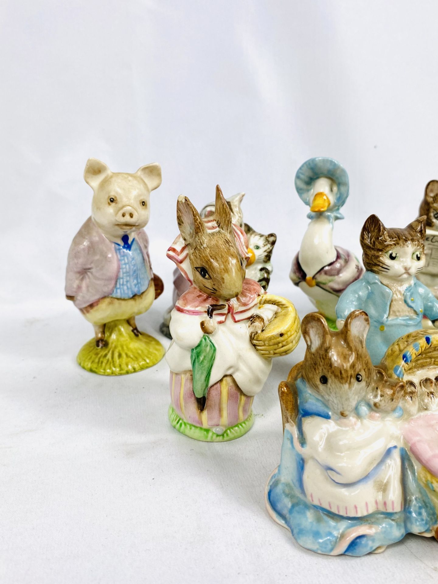 Ten Beswick Beatrix Potter figures - Image 4 of 5