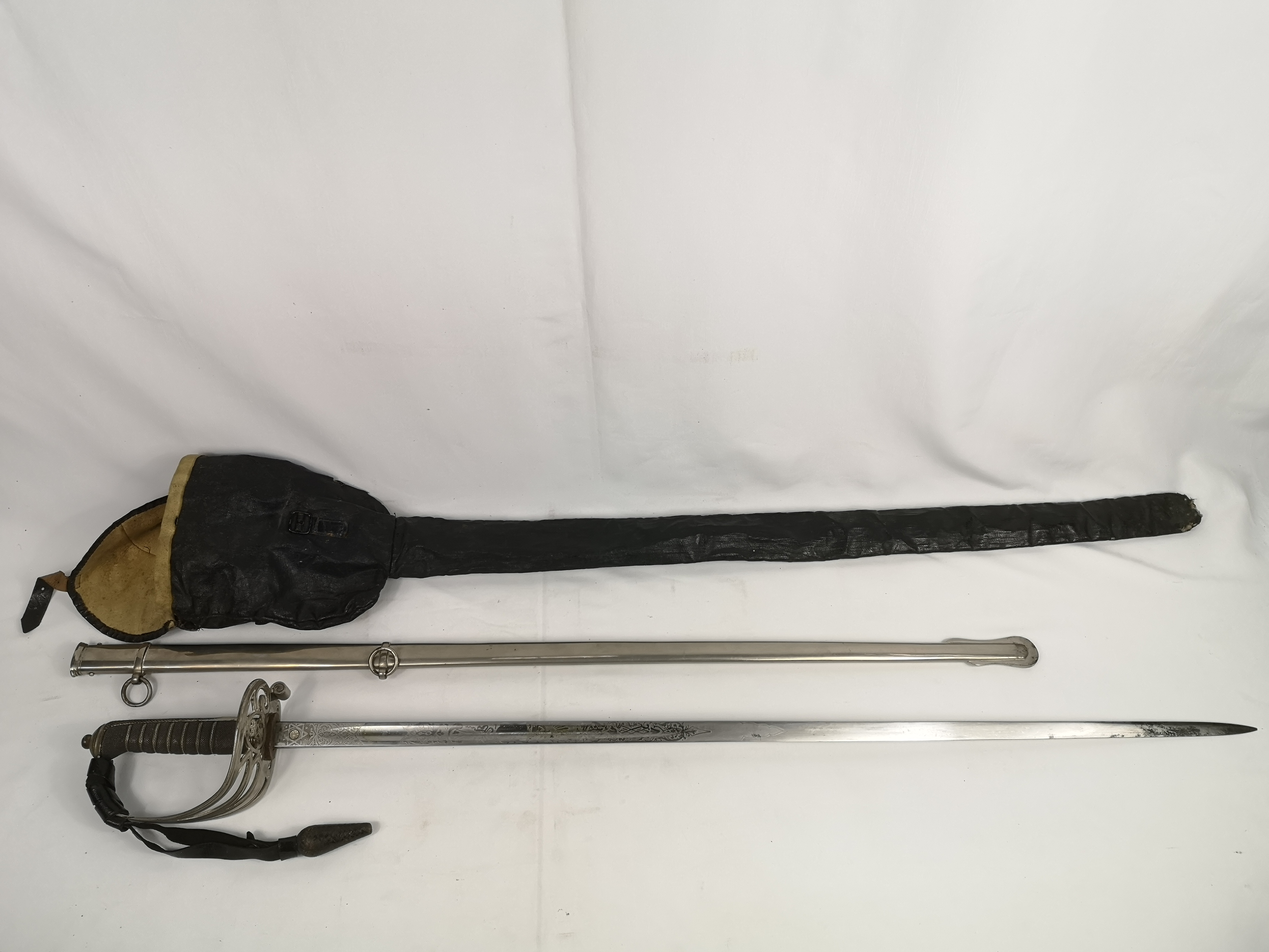 Edwardian infantry dress sword - Image 5 of 6