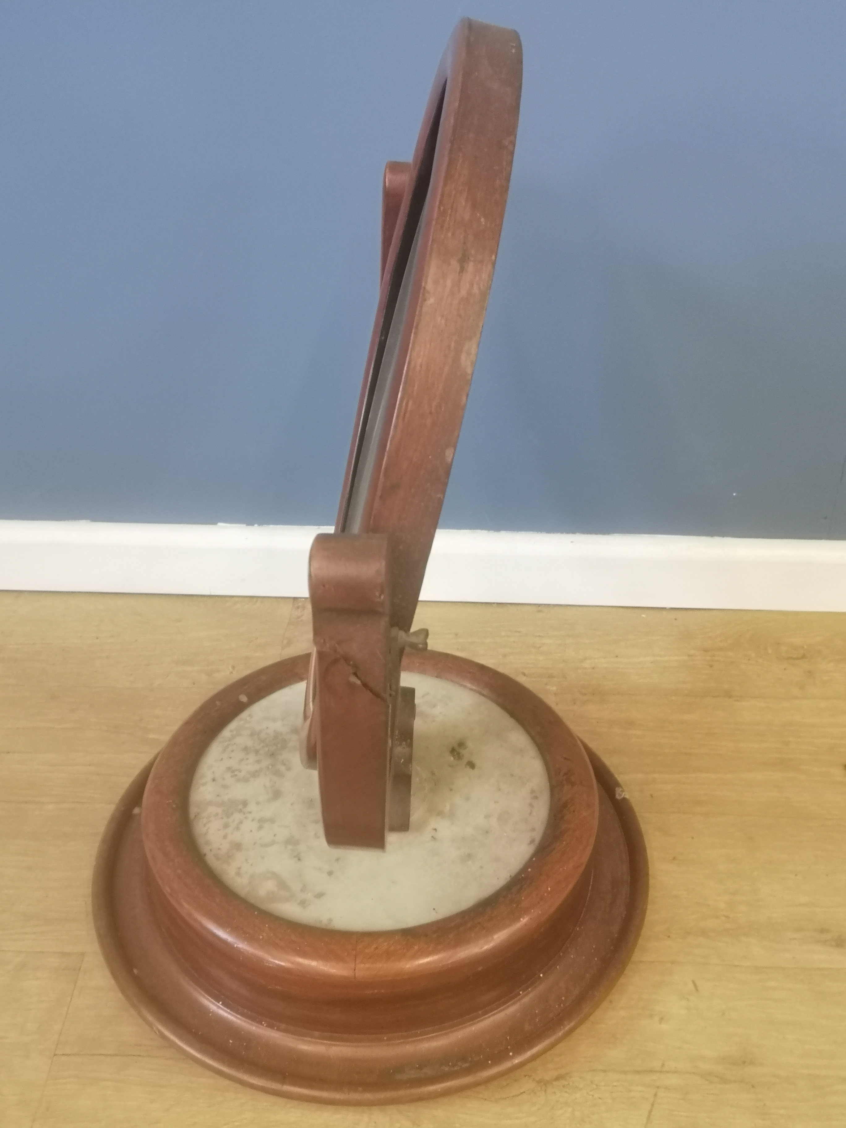 Victorian mahogany washstand mirror - Image 3 of 3