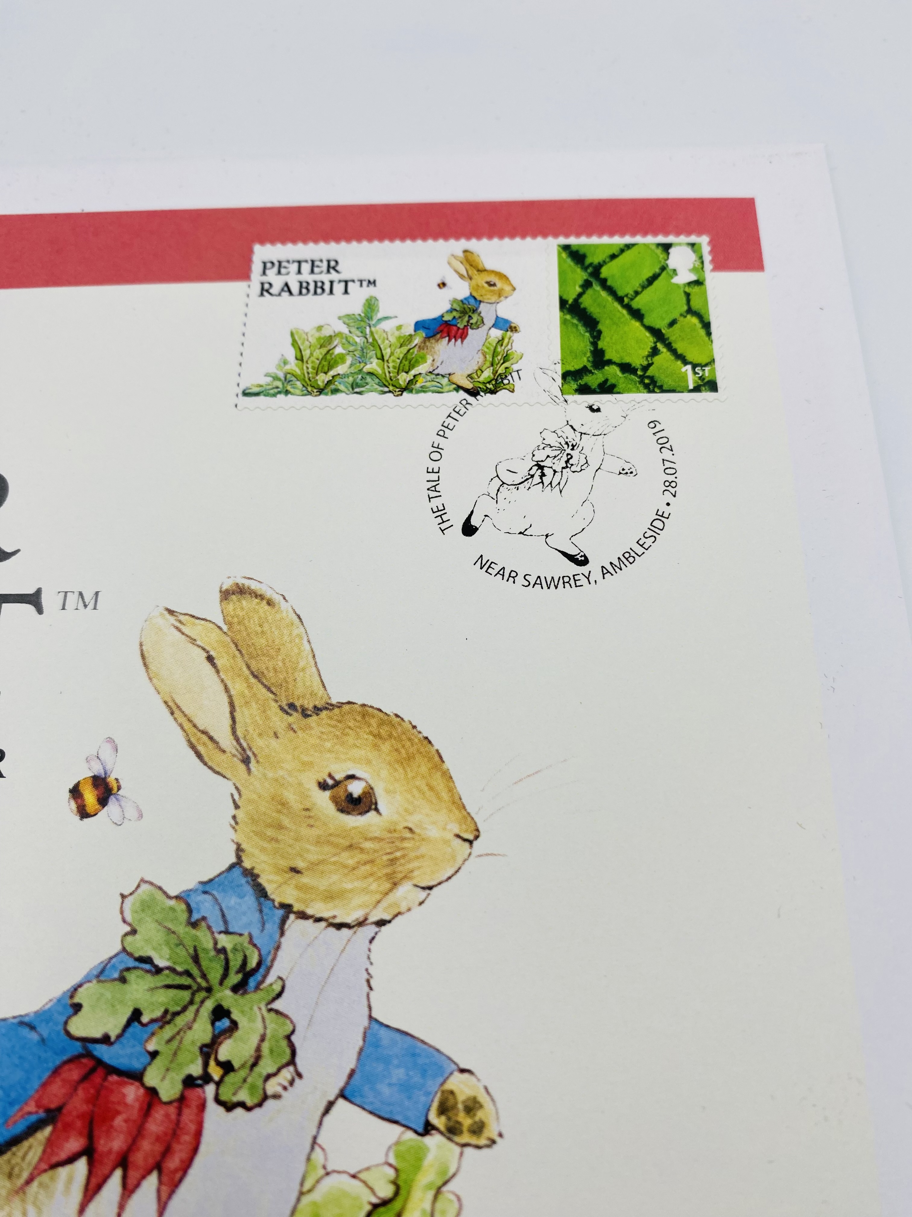 Westminster Collection limited edition 338/500 Peter Rabbit Stamp and Coin Cover - Image 4 of 4