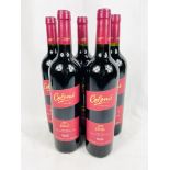 Five 750ml bottles of Estate Malbec Colomé, Argentina, 2014