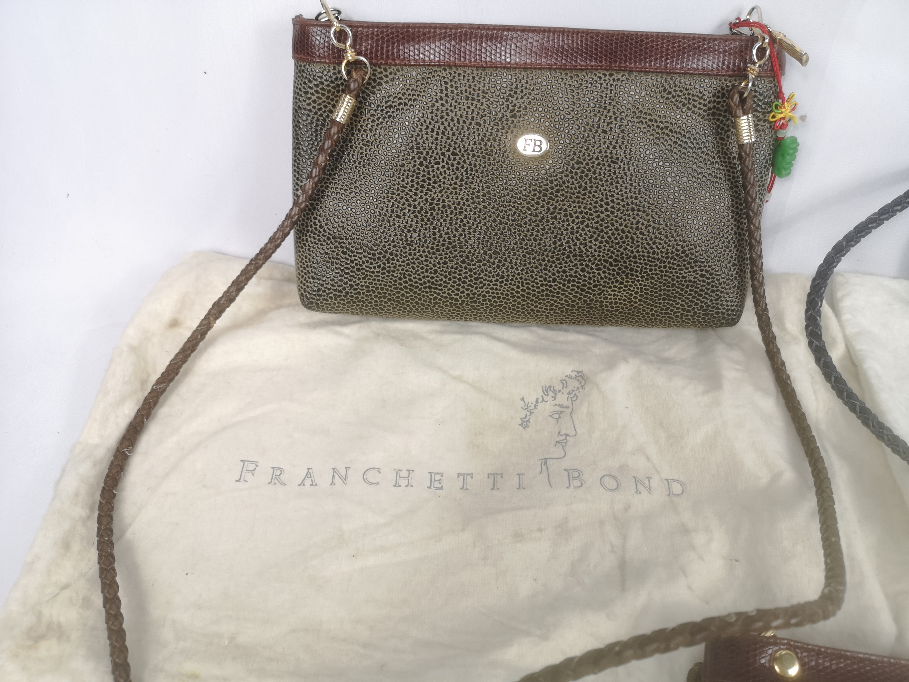 Two Franchetti Bond shoulder bags and one other - Image 2 of 7
