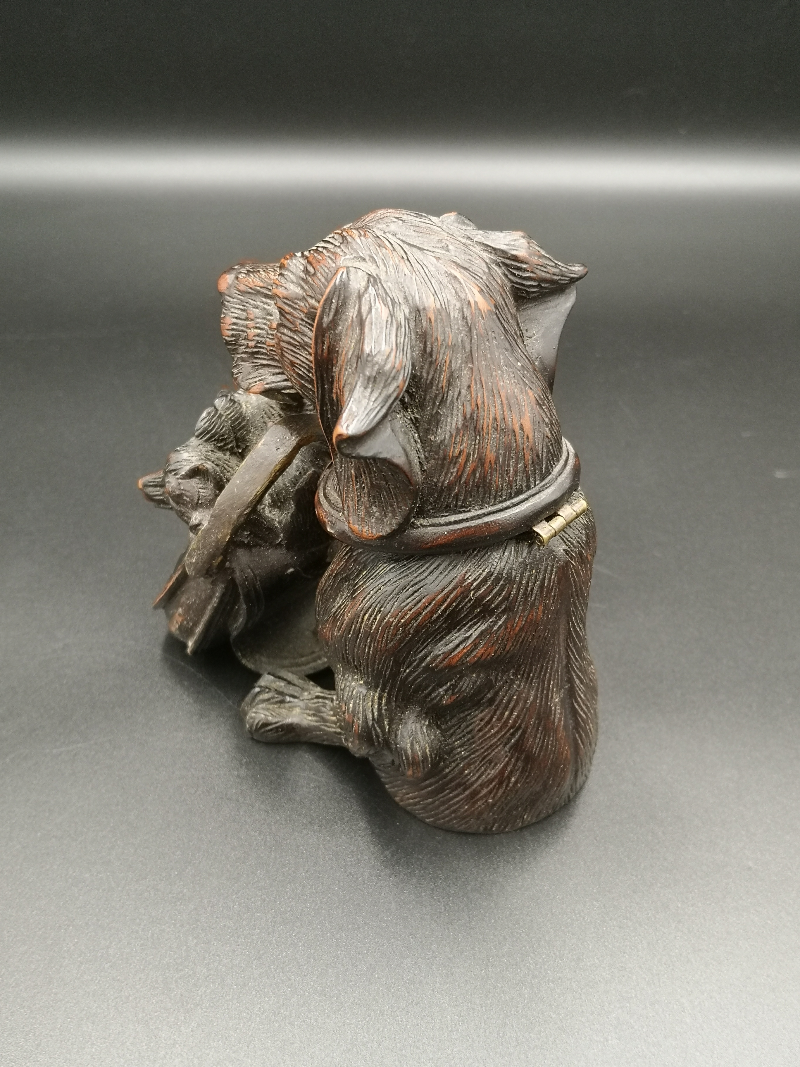 19th century Black Forest inkwell - Image 3 of 6