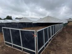 John Harvey Engineering 42ft x 24ft skid mounted rearing tent