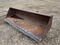 8ft front bucket c/w (euro bracket)