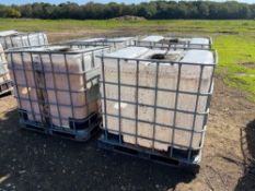 4 IBC tanks