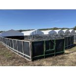 John Harvey Engineering 42ft x 20ft skid mounted rearing tent