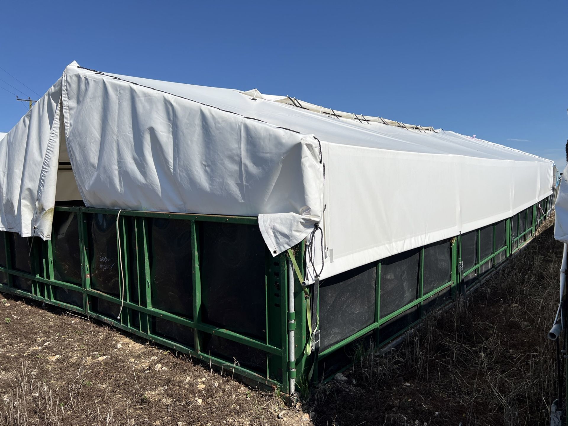 John Harvey Engineering 42ft x 20ft skid mounted rearing tent - Image 4 of 5