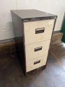 3 drawer metal filing cabinet