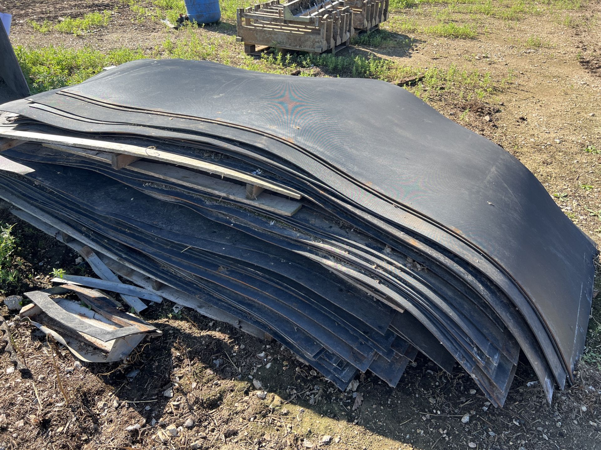 Plastic stock sheeting