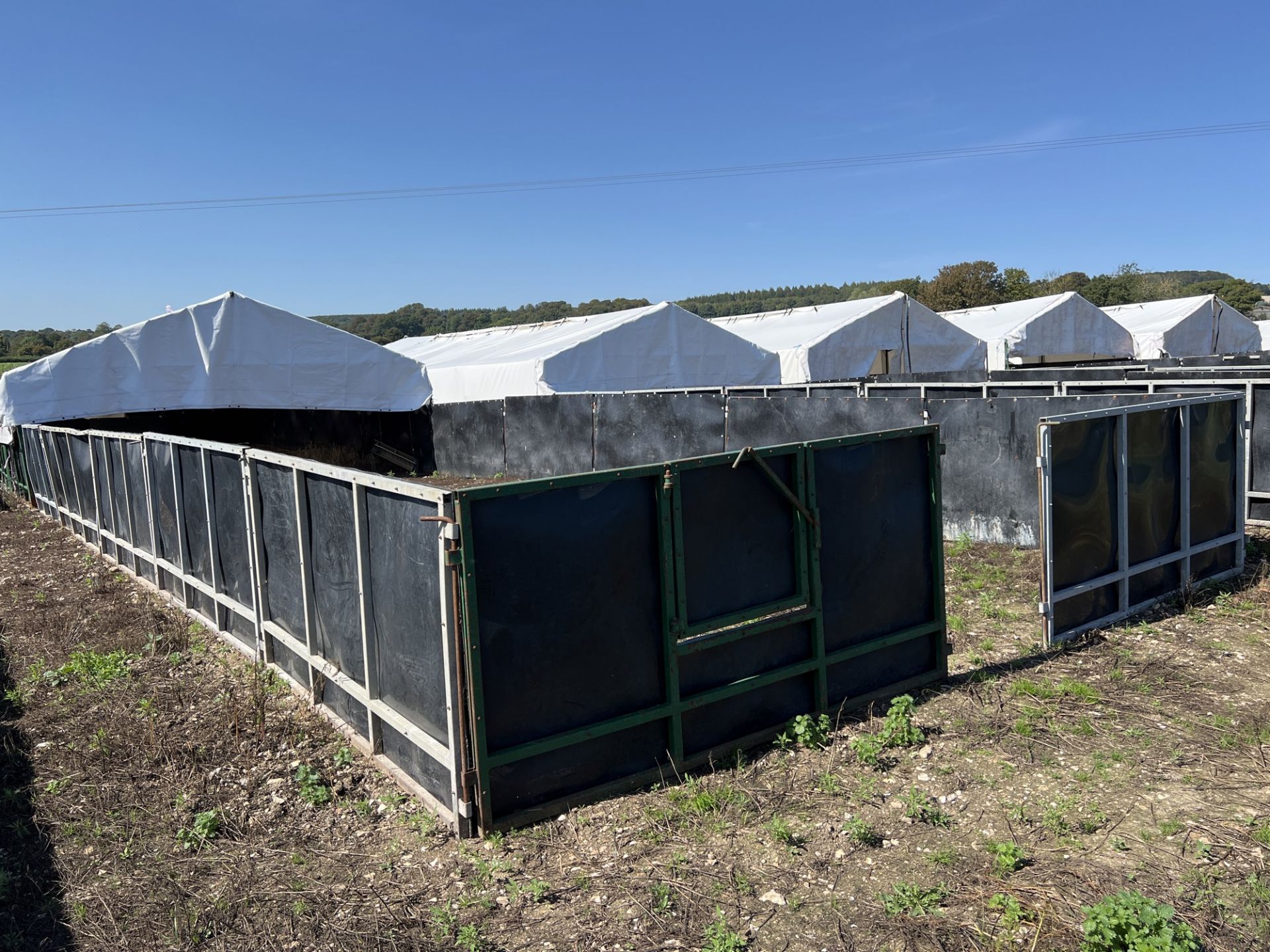 John Harvey Engineering 42ft x 20ft skid mounted rearing tent