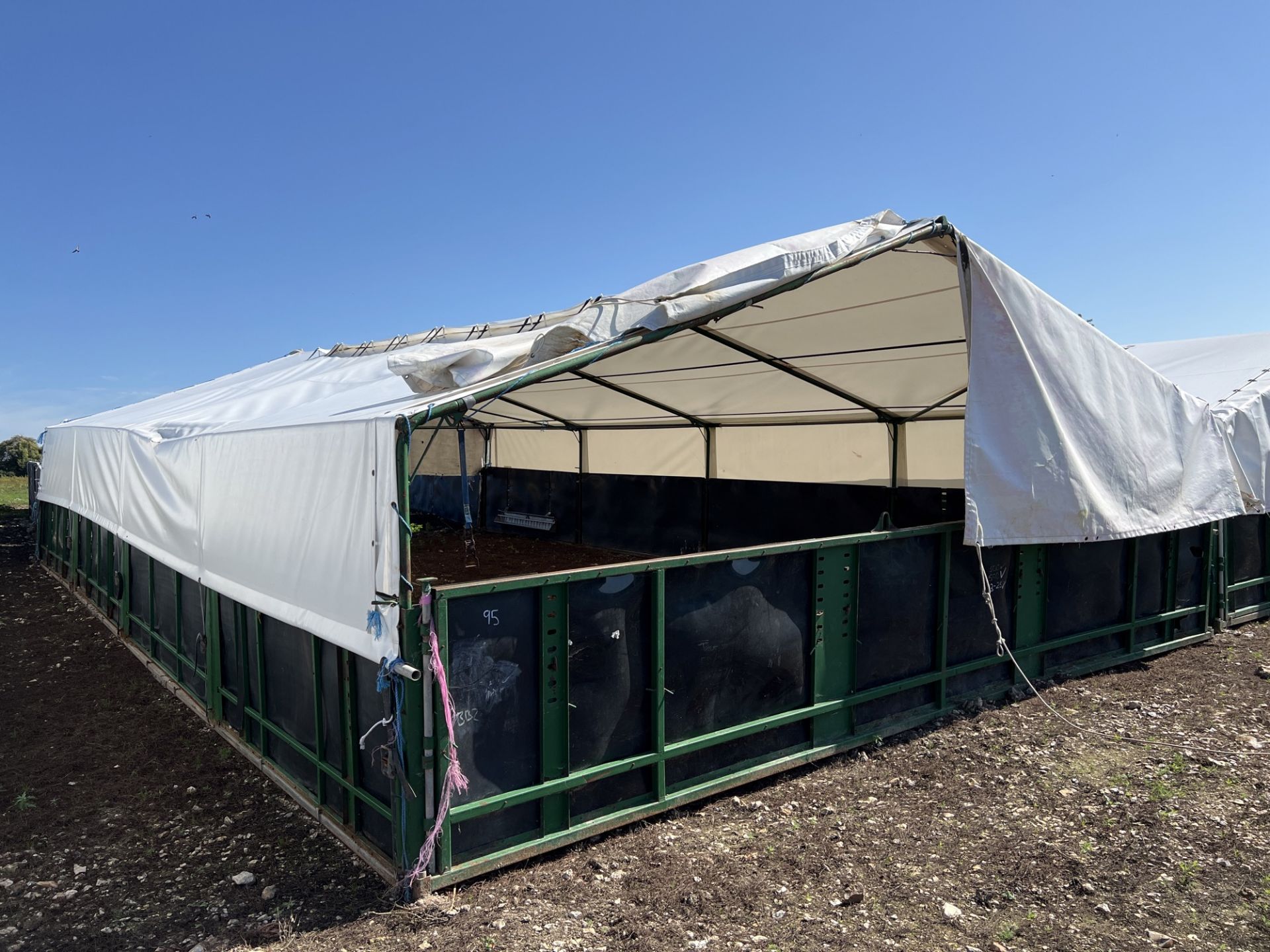 John Harvey Engineering 42ft x 24ft skid mounted rearing tent - Image 2 of 4