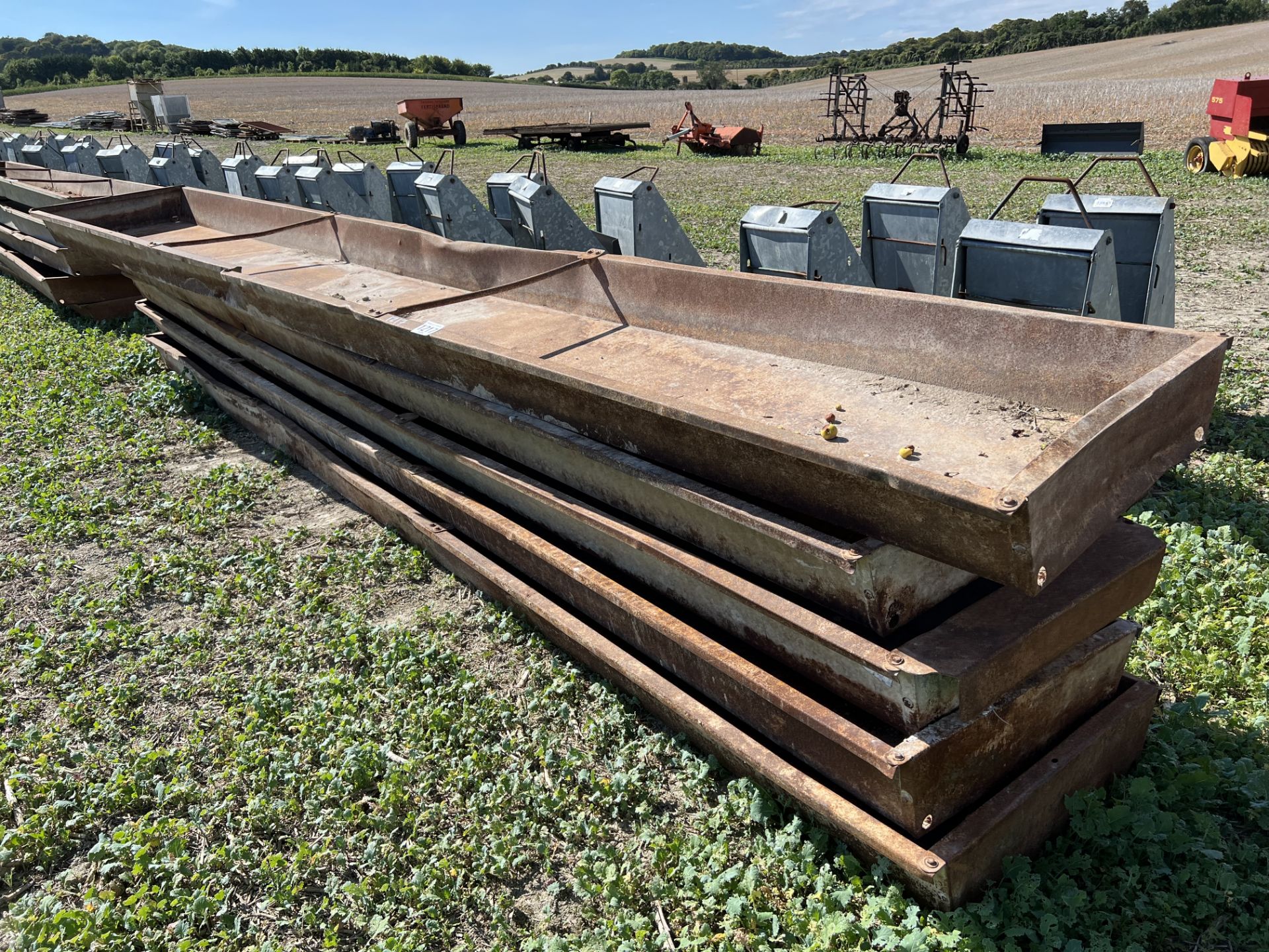 5 Sow troughs