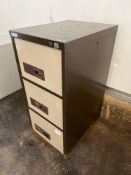 3 drawer metal filing cabinet