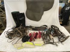6 bridles and various other items