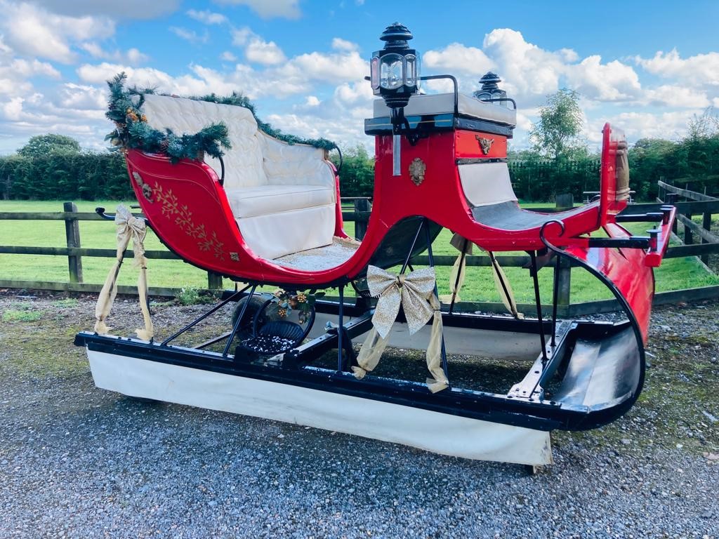 "OLYMPIA" SLEIGH purpose built for the finale of the London International Horse Show each year