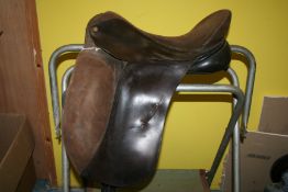 17.5" Albion dressage saddle