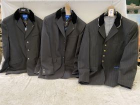 Three mens show jackets.