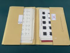 Quantity of harness catalogue plates c1920 plus catalogue