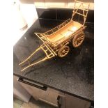 Model of a hay wagon