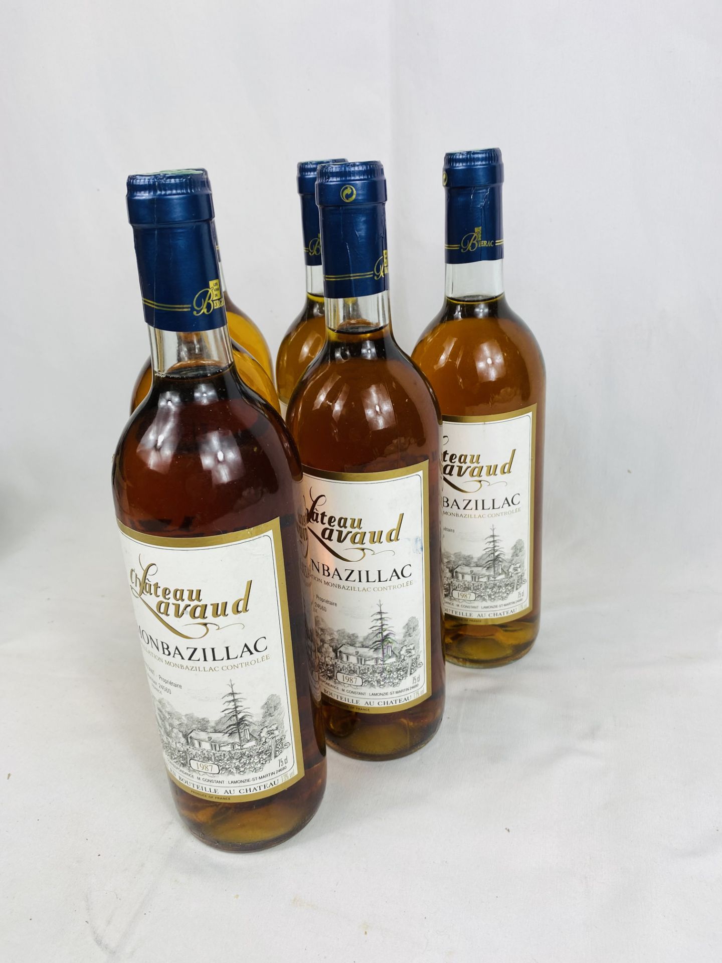 Six 75cl bottles of Monbazillac Château Lavaud, 1987 - Image 3 of 5