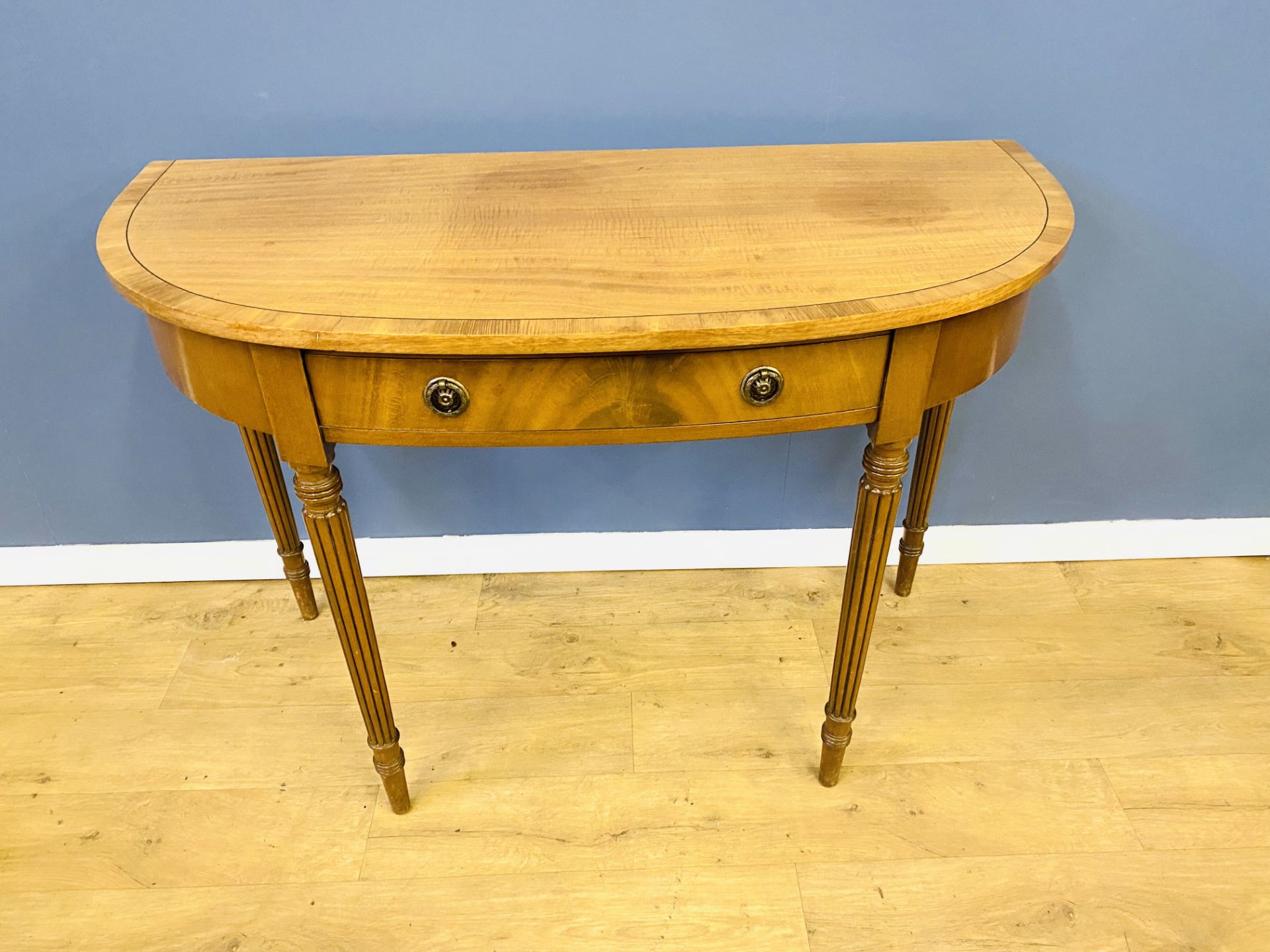 Mahogany side table