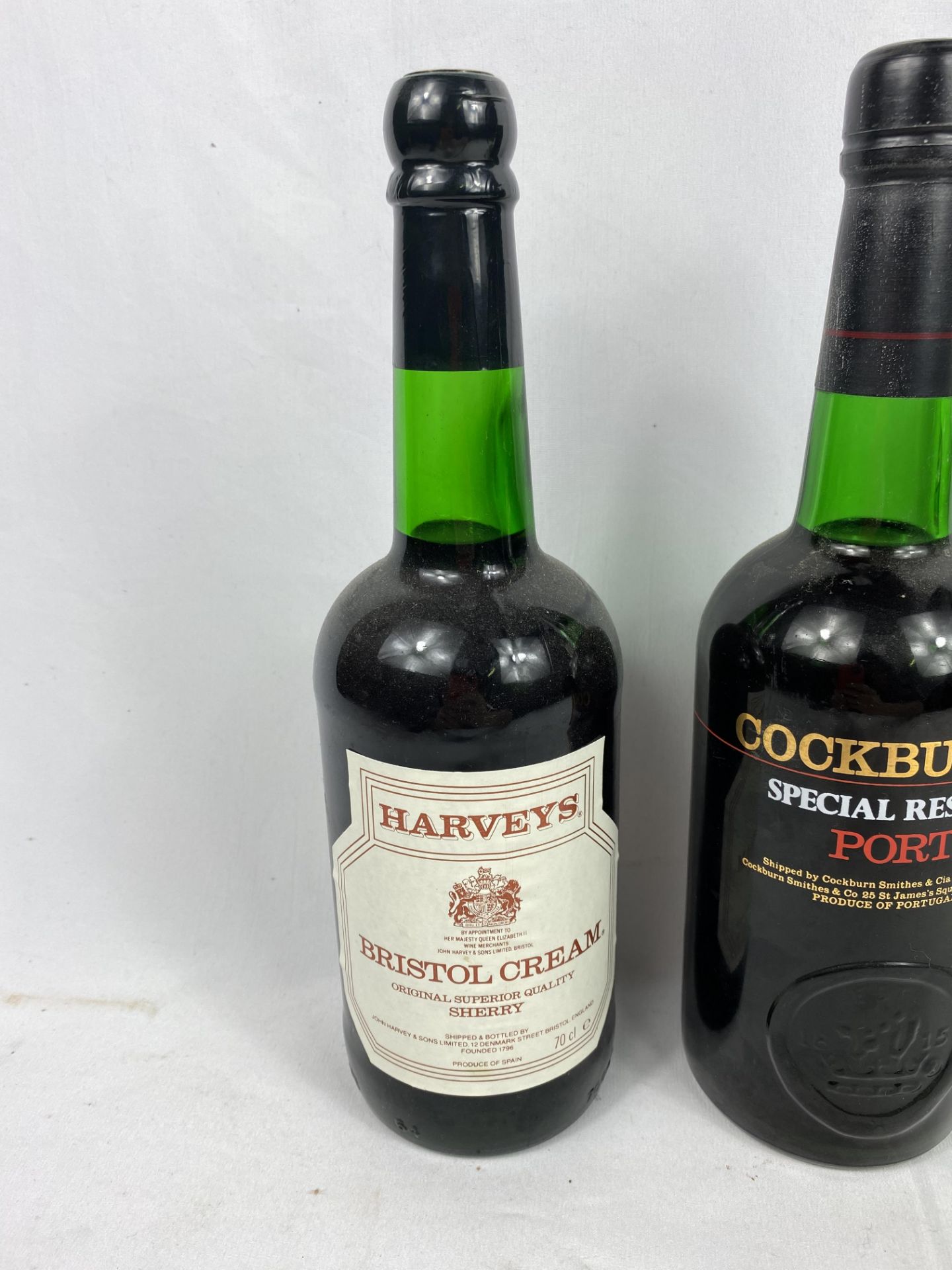 Bottle of Cockburn's Special Reserve port, a bottle of gin and two other bottles - Image 2 of 5