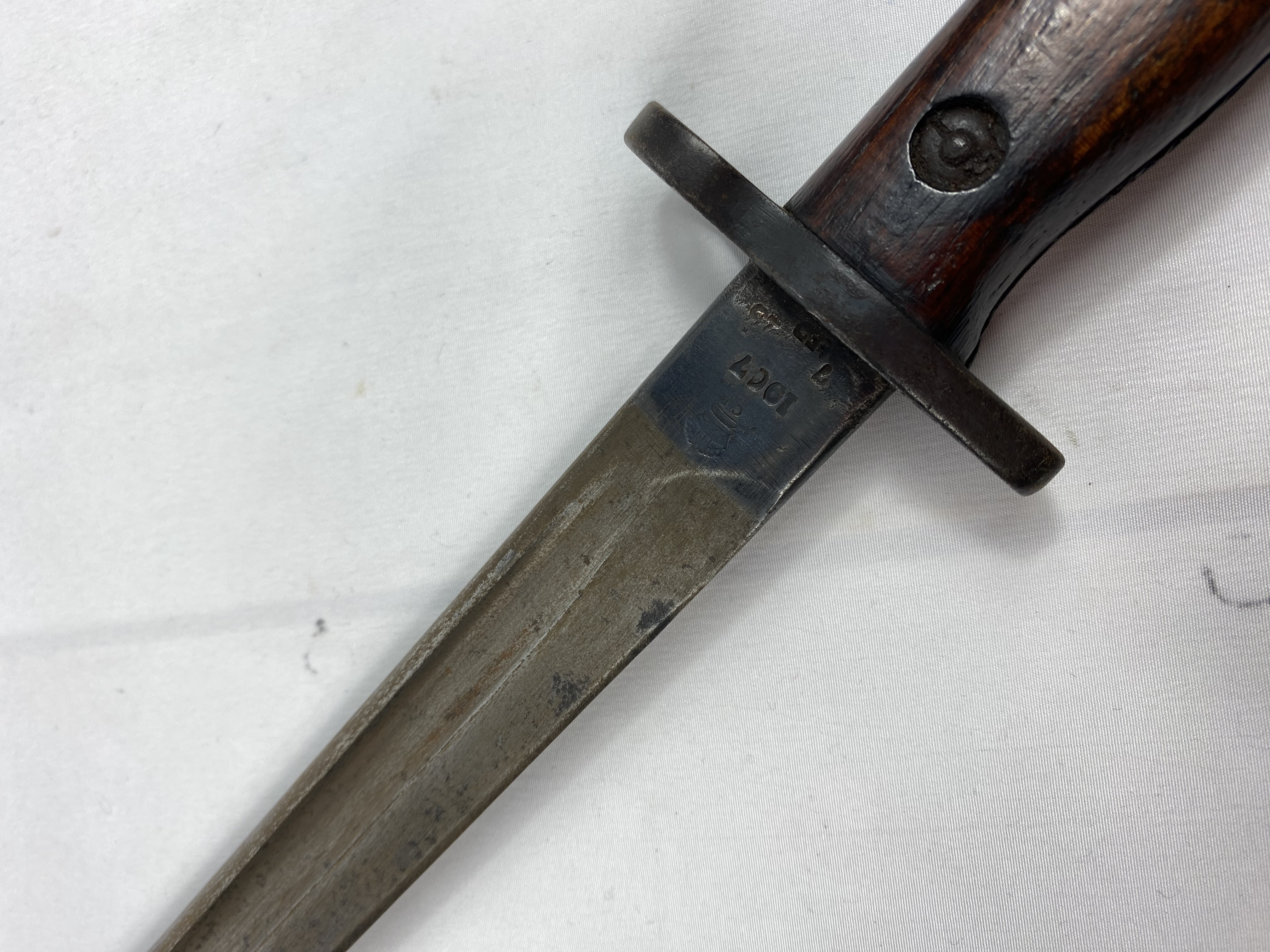 Military bayonet marked 1907 - Image 3 of 5