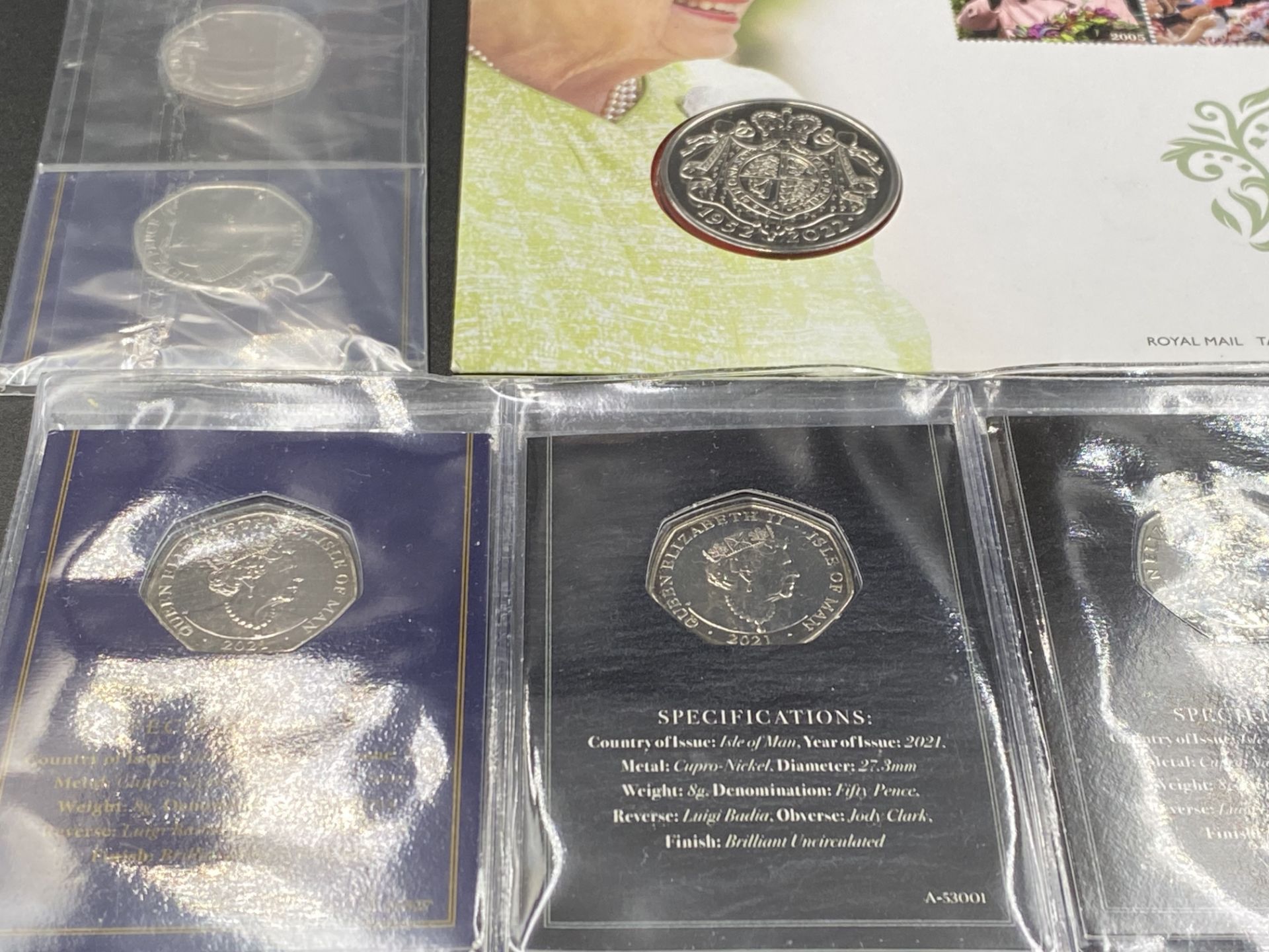 Queen's coronation 65th anniversary and Operation Overlord D-Day 75 coin collection - Image 6 of 10