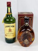 1L Jameson Irish whisky and Dimple Scotch whisky