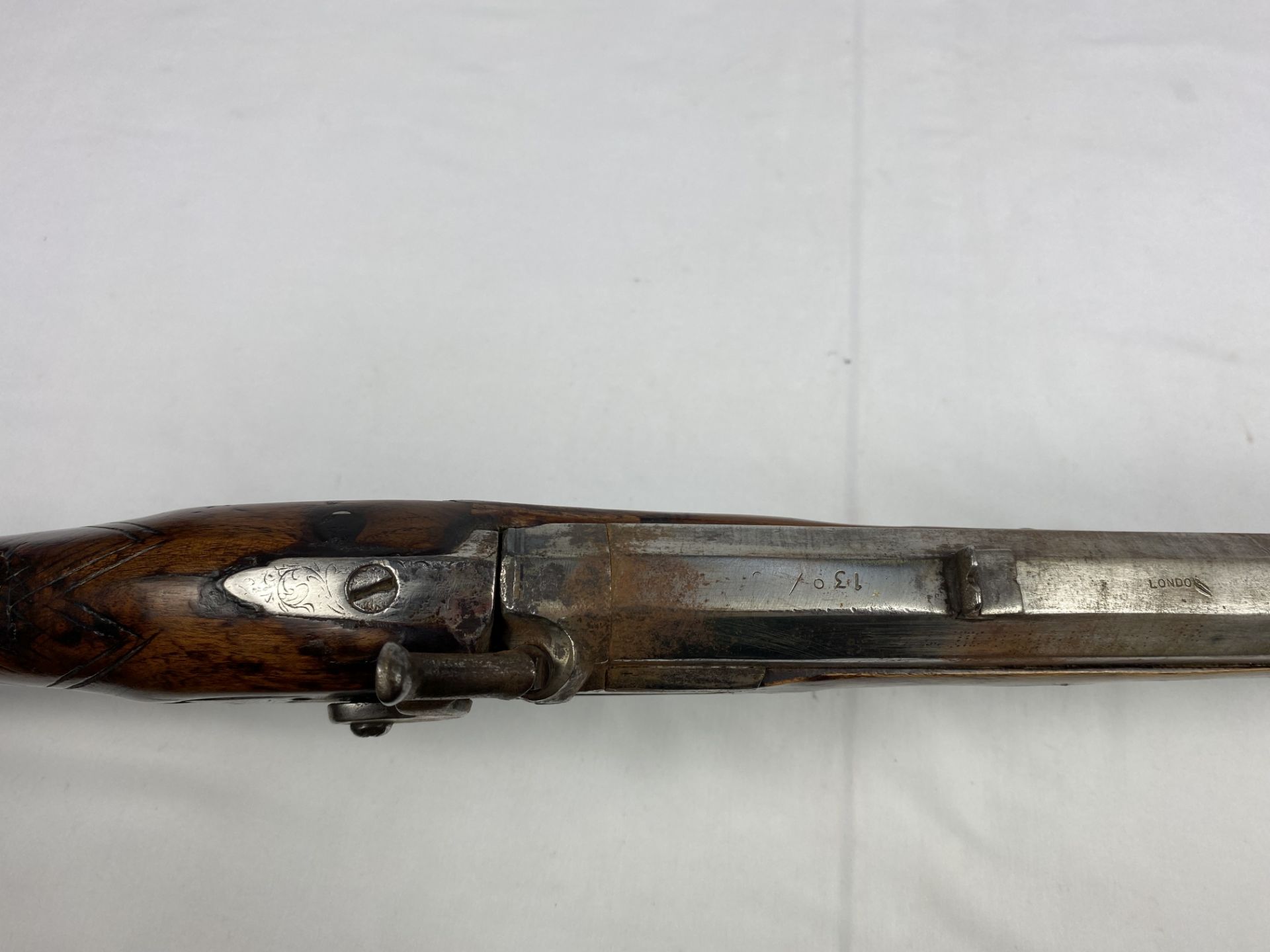 19th century percussion rifle - Image 6 of 8