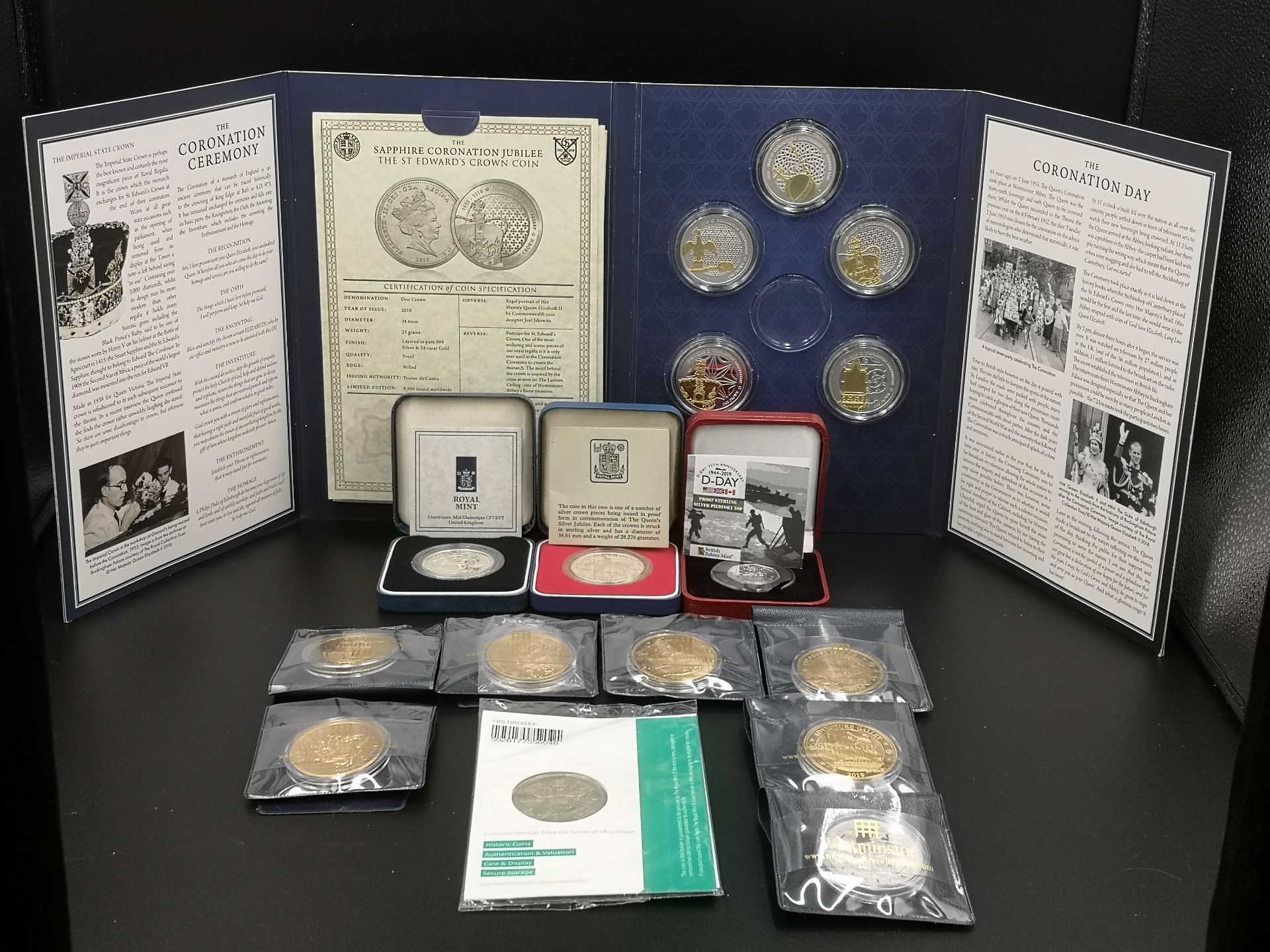 Her Majesty Queen Elizabeth II part coin collection and other collectable coins