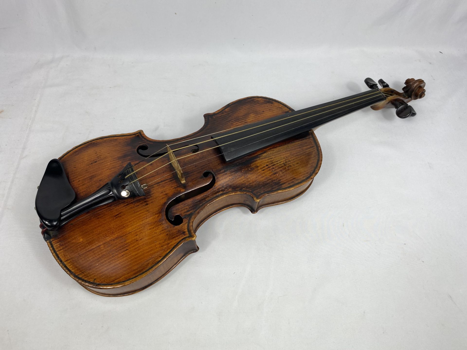 14.5" violin in hard case - Image 2 of 6