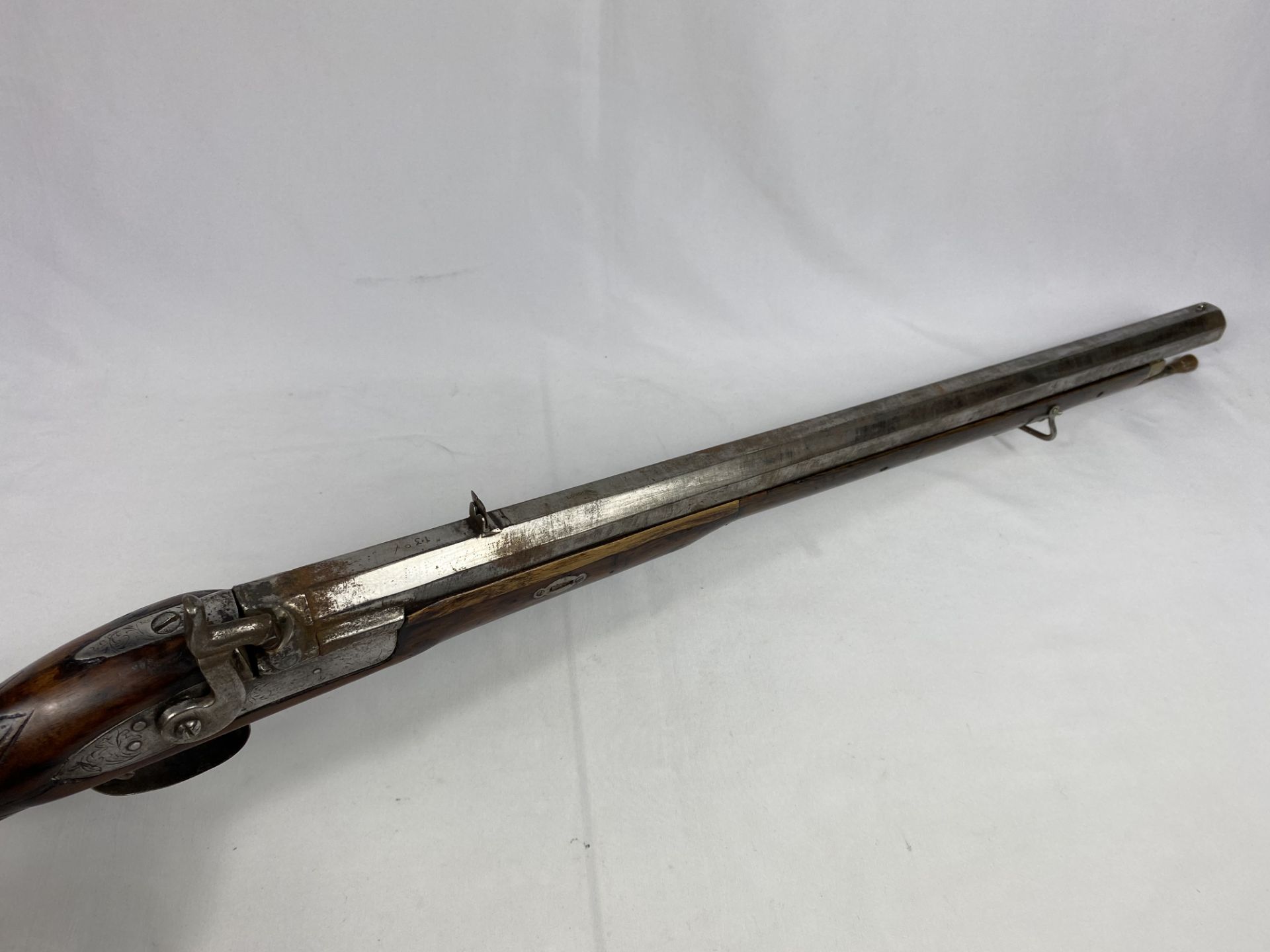 19th century percussion rifle - Image 2 of 8