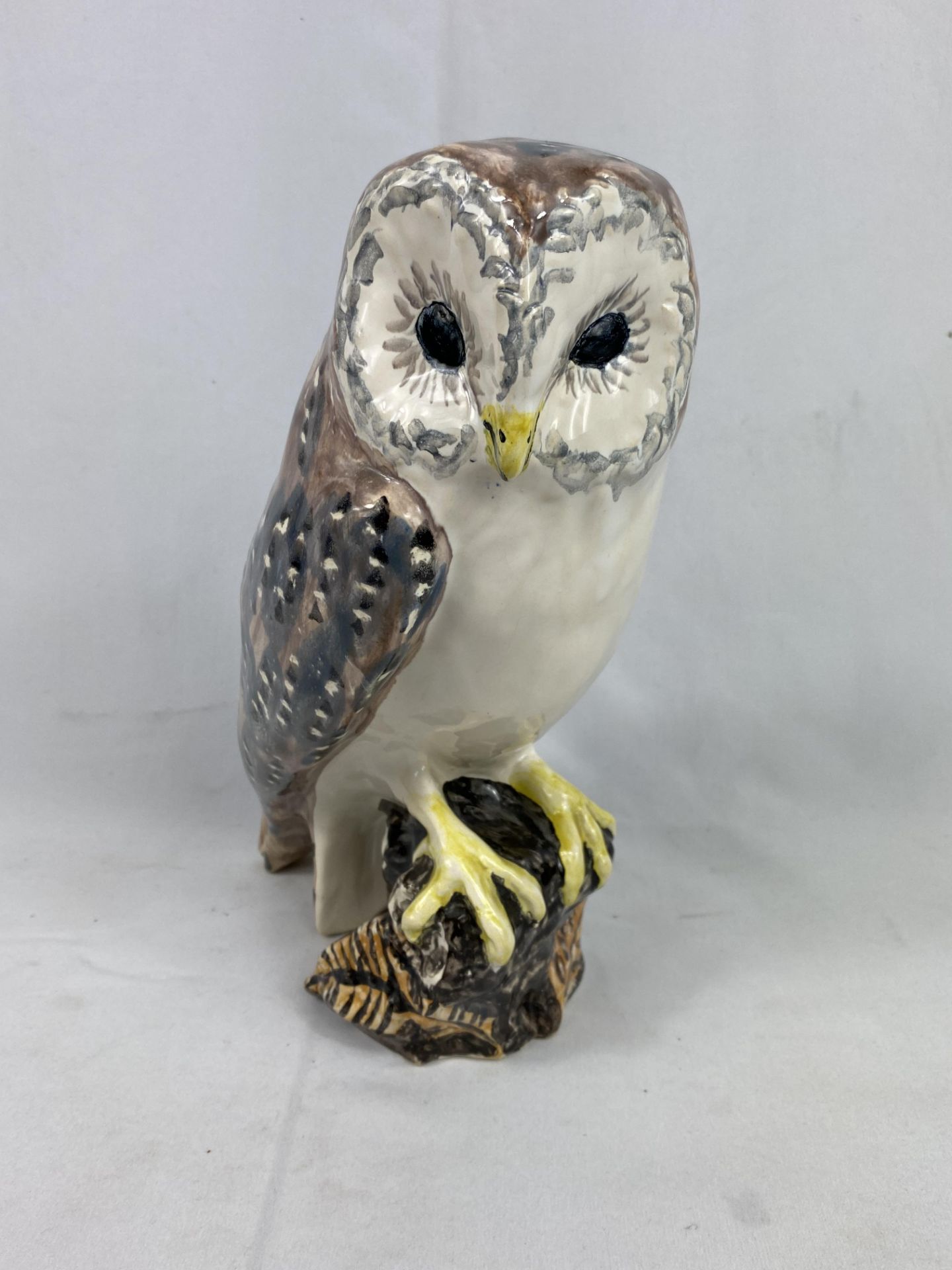 Polperro studio pottery owl