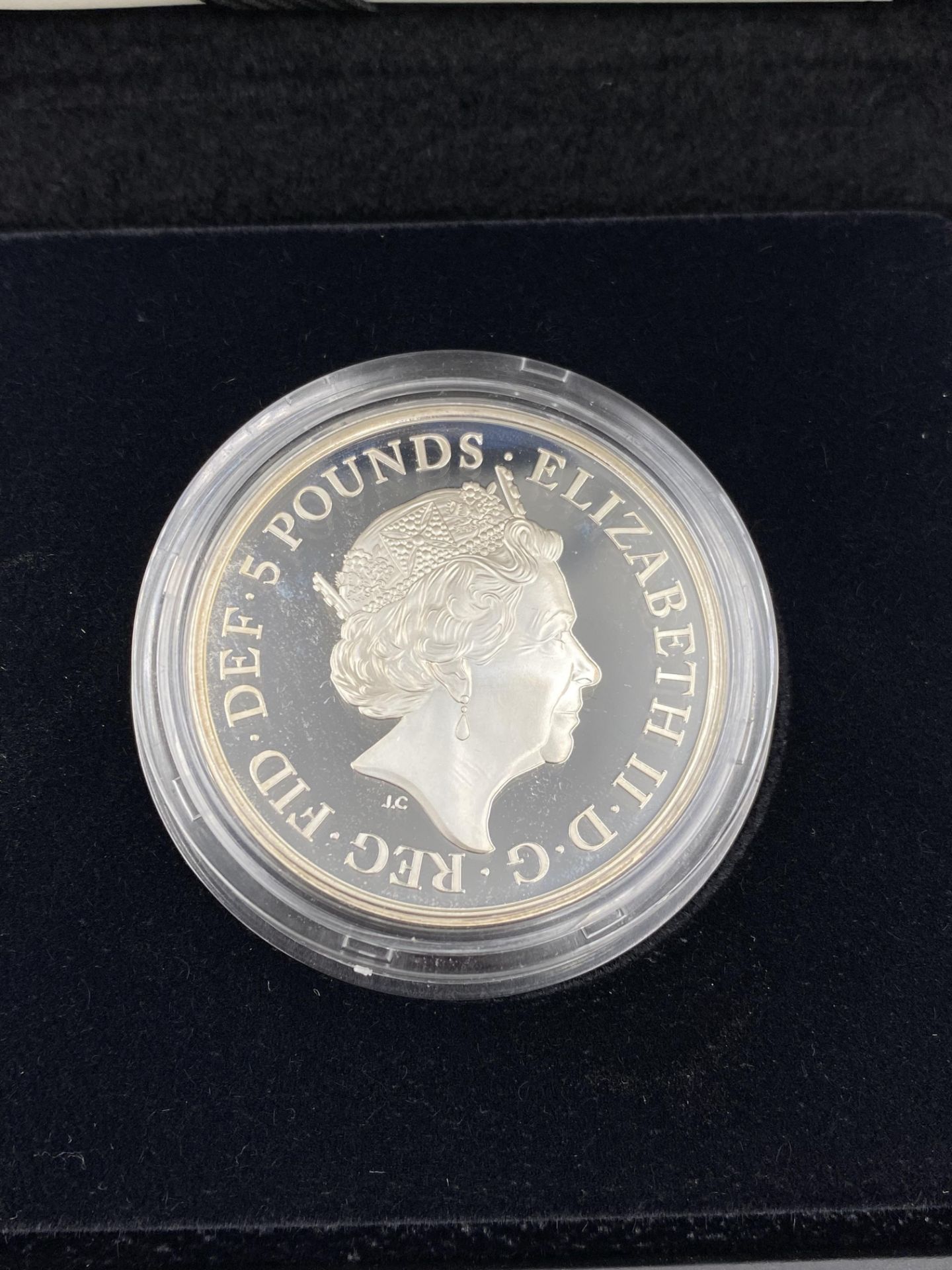 Royal Mint Centenary of the House of Windsor £5 silver proof coin - Image 4 of 4