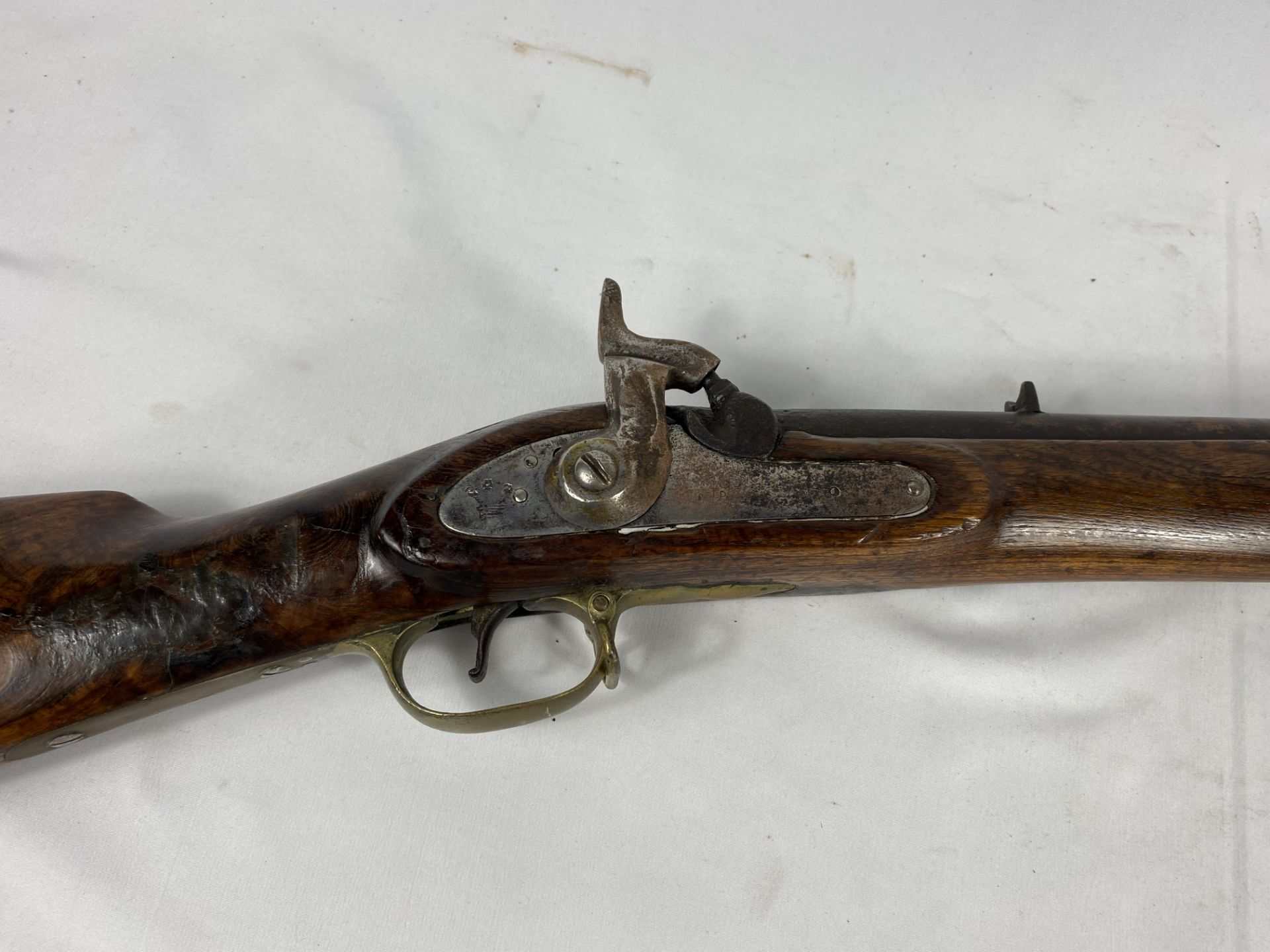 Enfield percussion rifle - Image 3 of 7