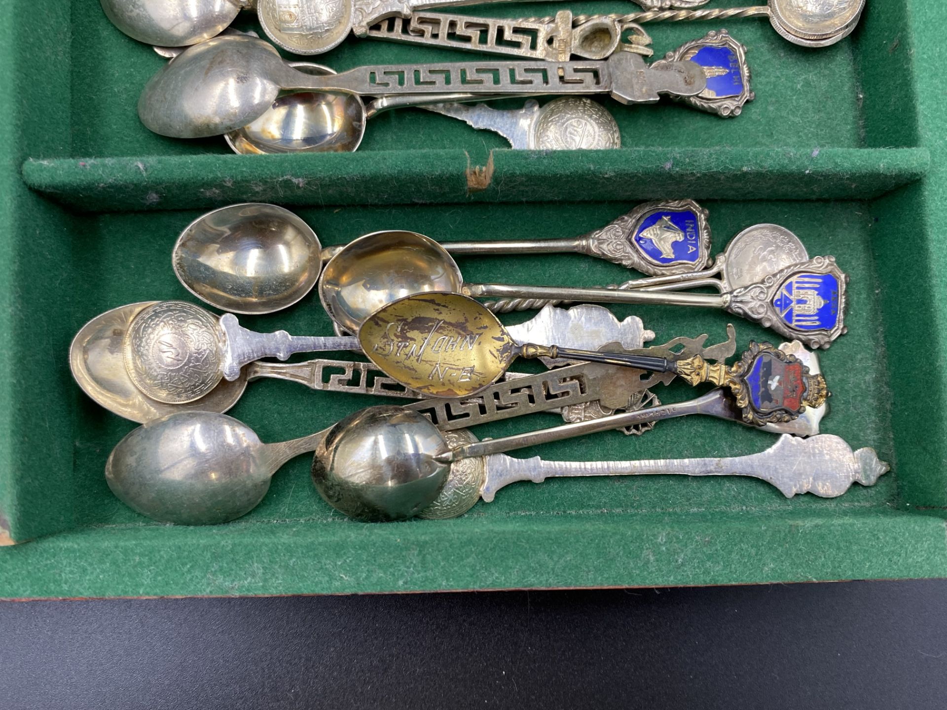 Quantity of silver tea and coffee spoons - Image 8 of 8