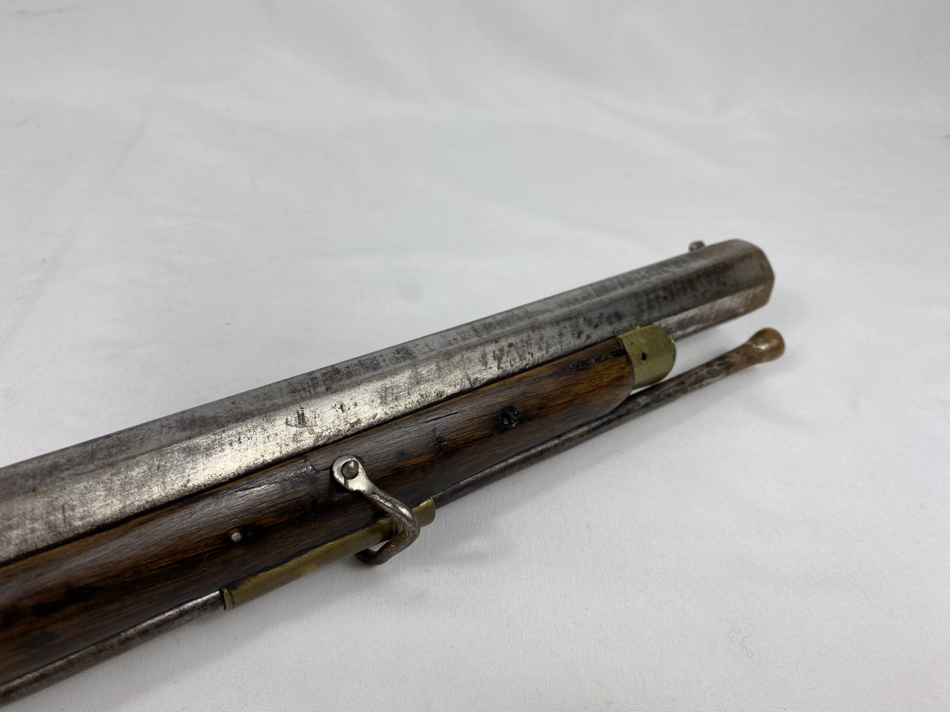 19th century percussion rifle - Image 7 of 8