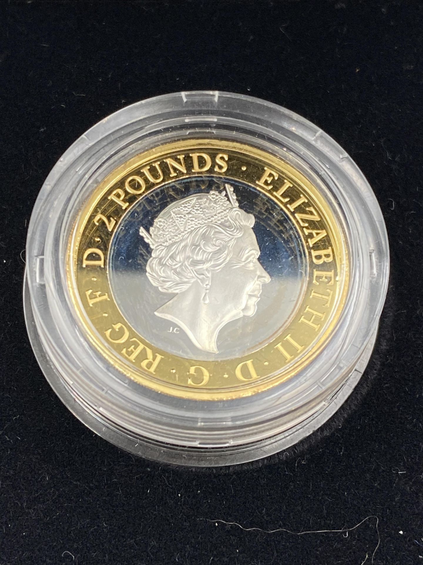 Royal Mint 75th Anniversary of D-Day 2019 £2 silver proof piedfort coin - Image 4 of 4