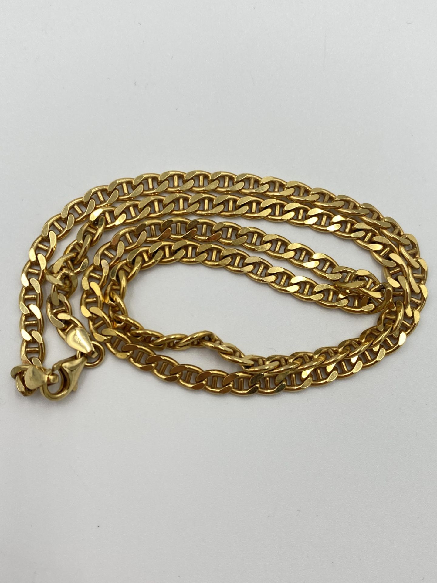 9ct gold link necklace