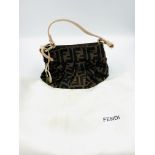 Fendi mini Zucca bag with dust bag