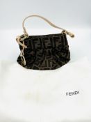 Fendi mini Zucca bag with dust bag