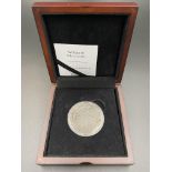 William III silver crown, 1696, boxed with Westminster certificate of authenticity