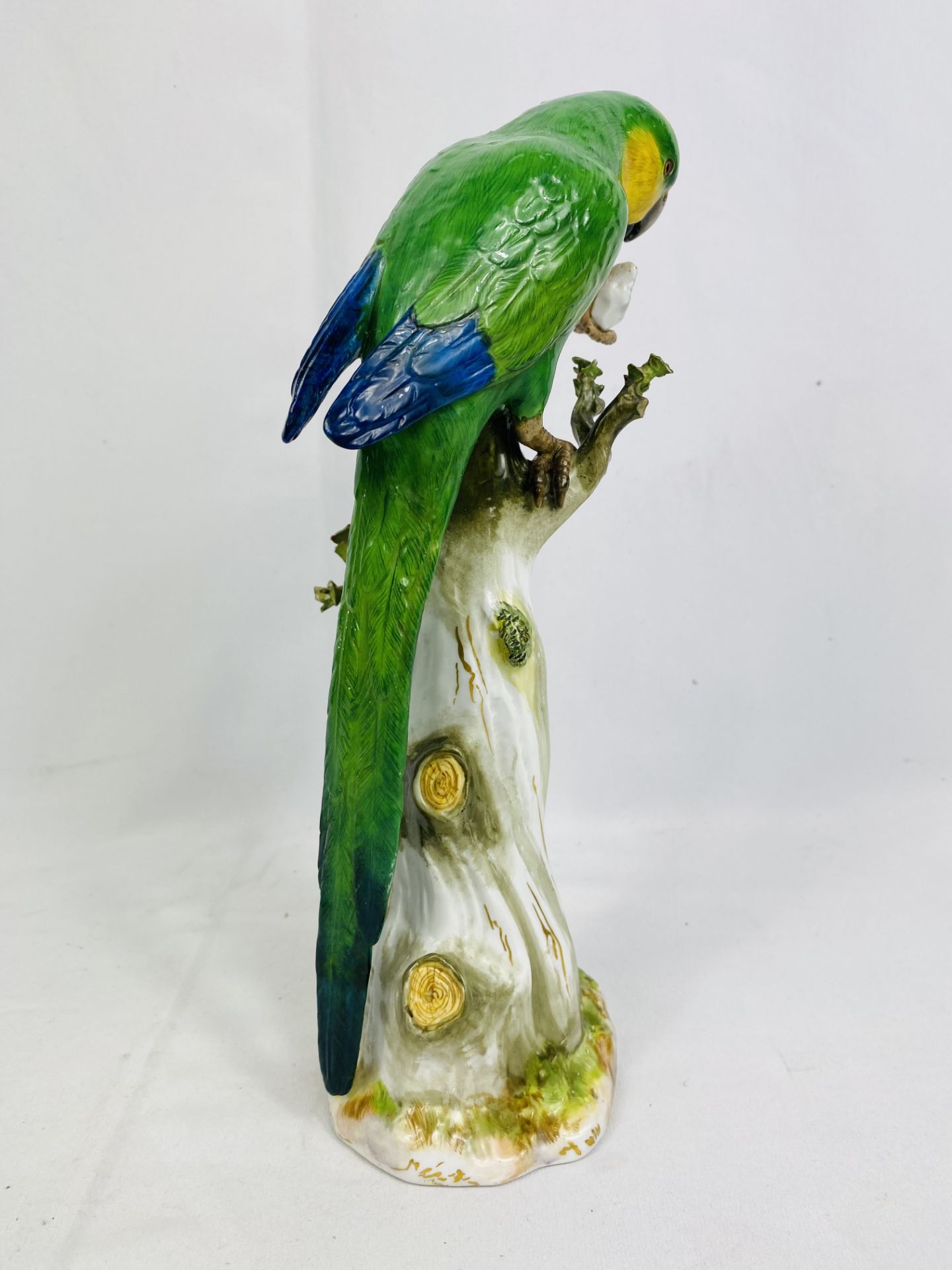 Meissen model of a parrot - Image 3 of 5