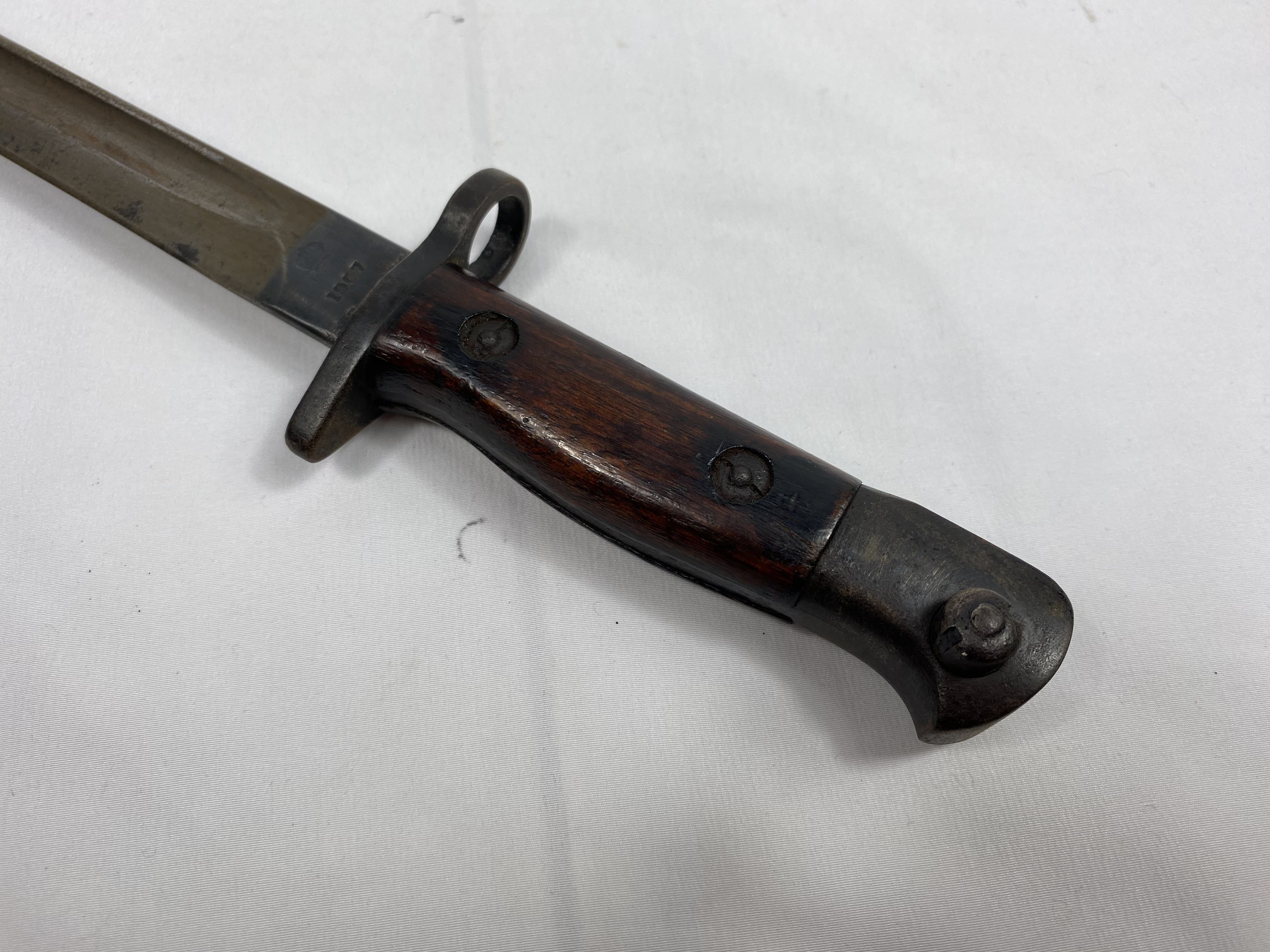 Military bayonet marked 1907 - Image 2 of 5