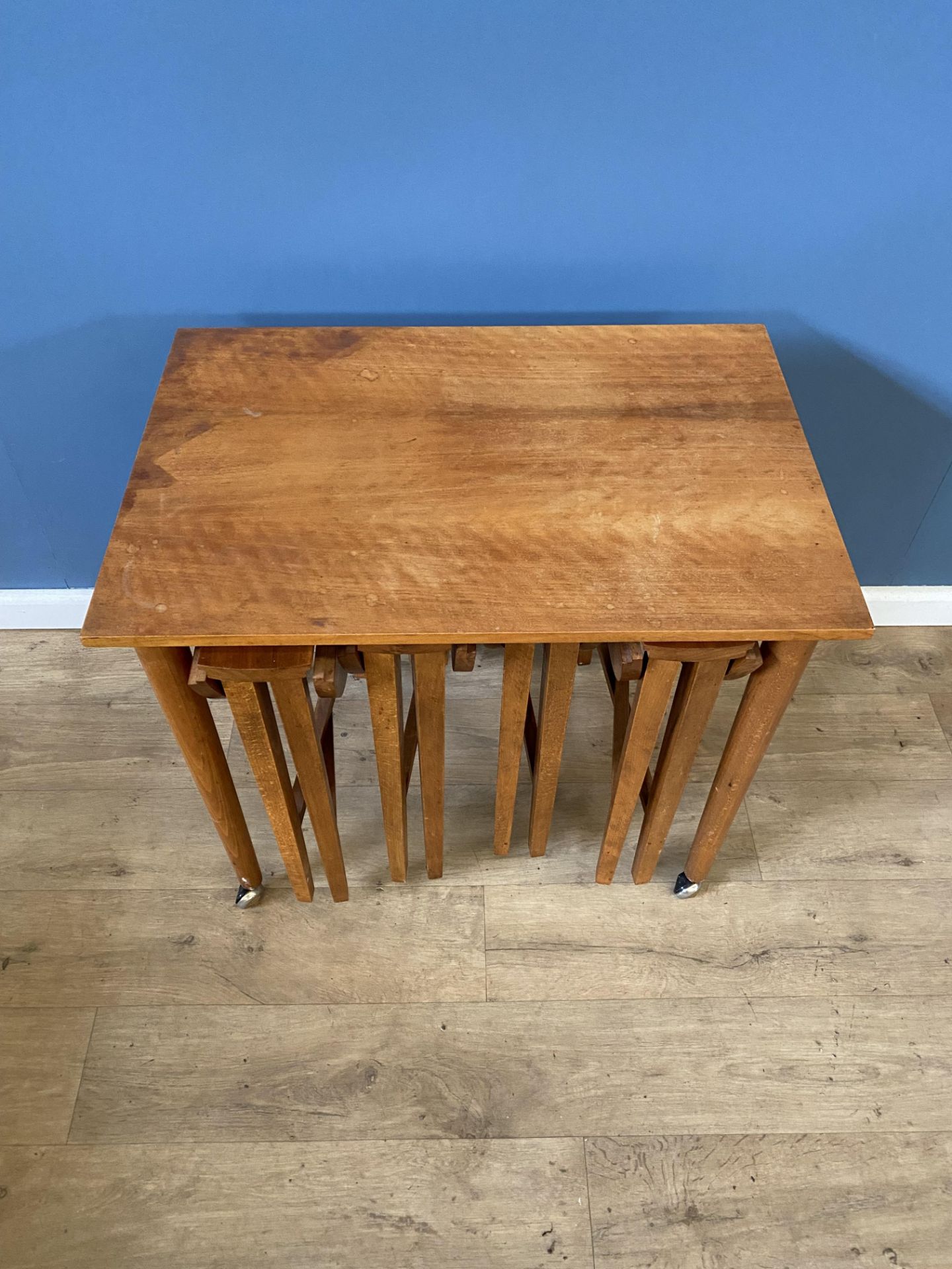 Danish teak nest of tables