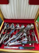 Two, six place sets of cutlery
