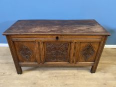 18th century oak chest